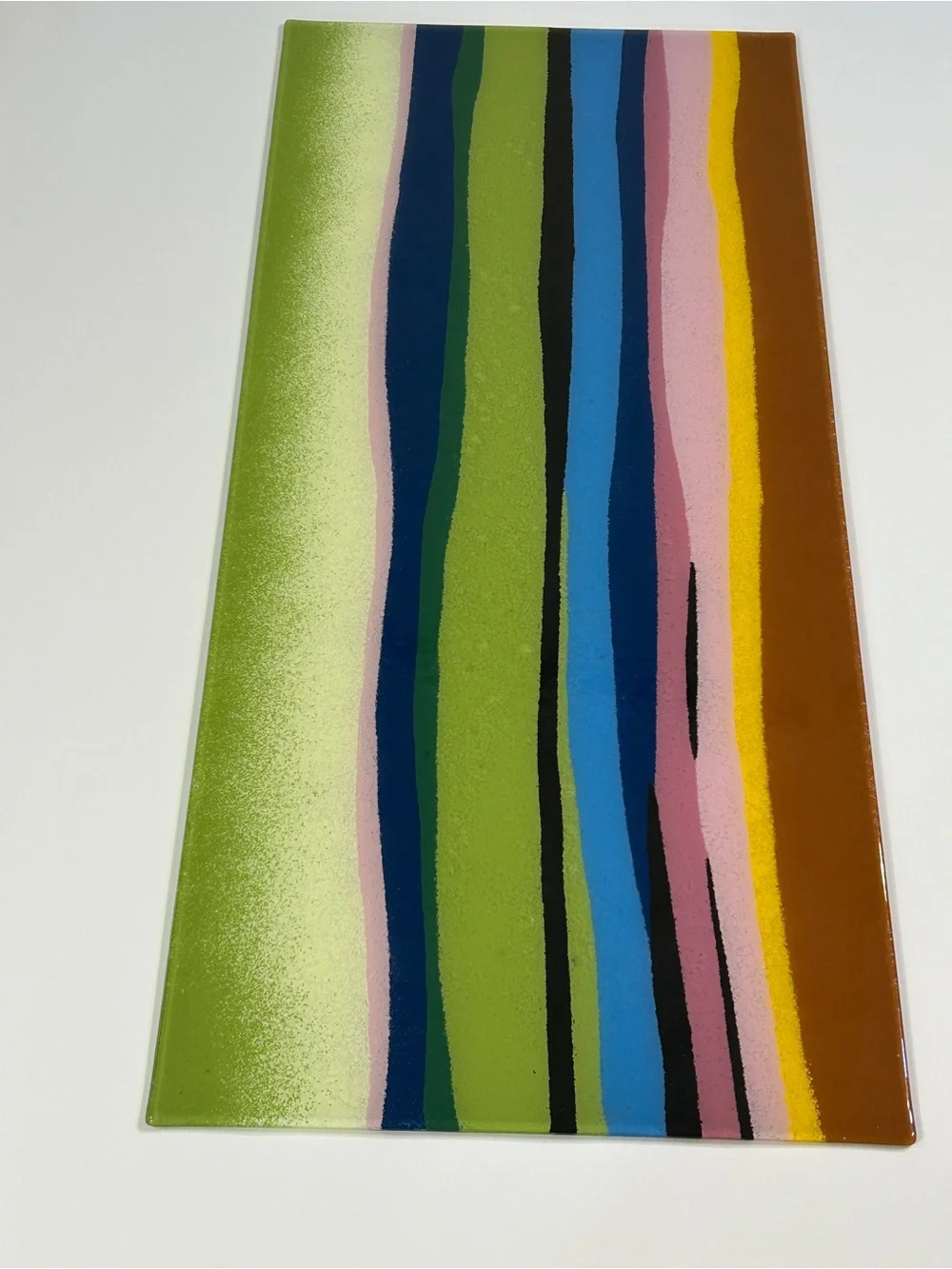 NEW in Box IKEA GYLLEN Wall Lamp Abstract Art Multicolor 22” x 10”